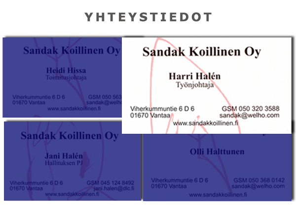 Yhteystiedot Harri Halén
