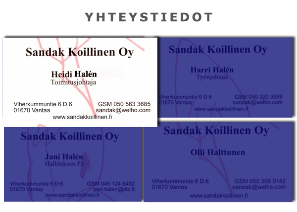 Yhteystiedot - Heidi Hissa